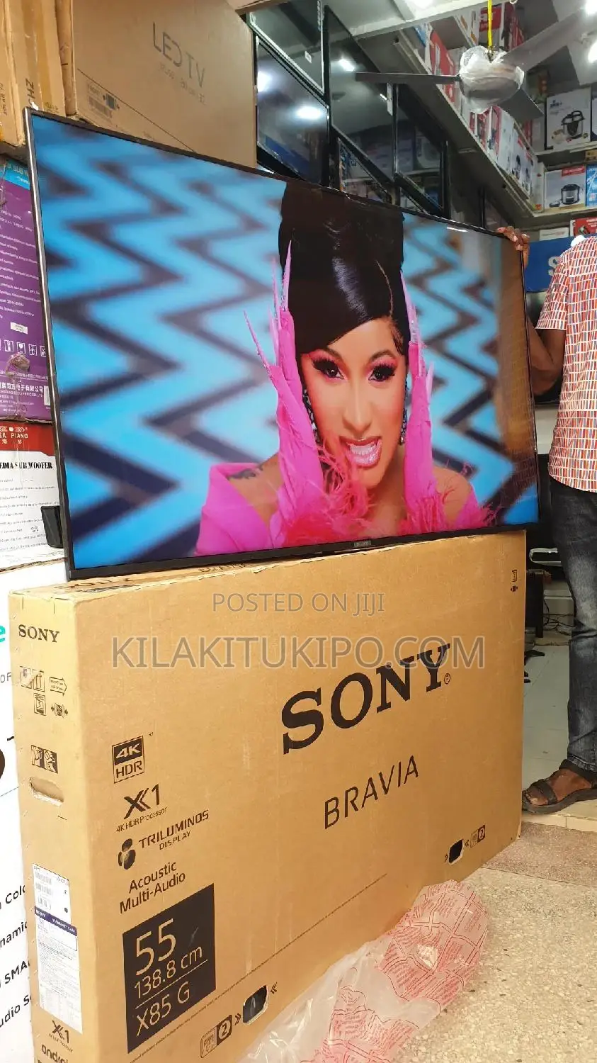 Sony Bravia Smart Android 4K TV 55 Inches