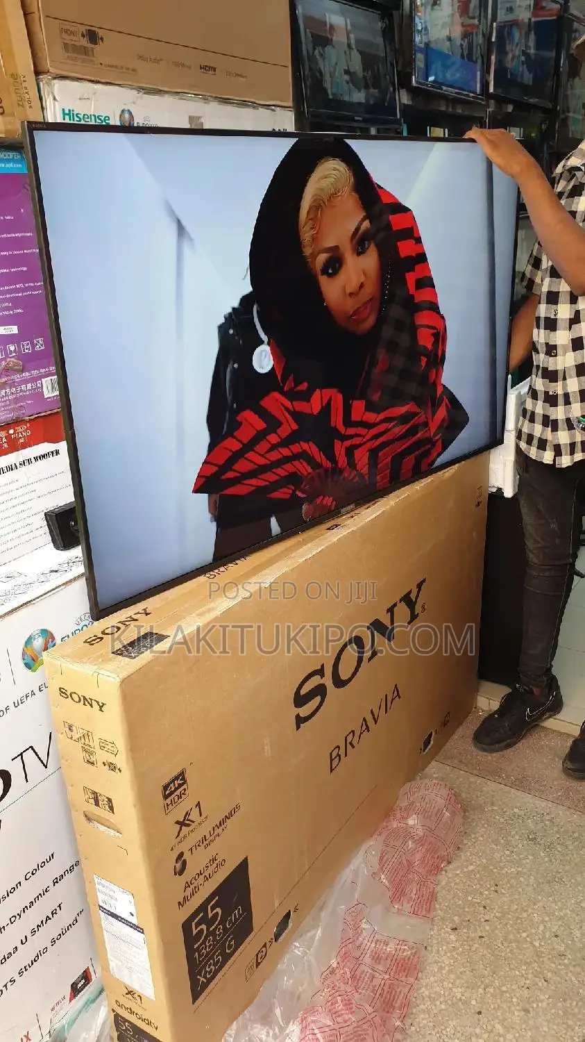 Sony Bravia Smart Android 4K TV 55 Inches