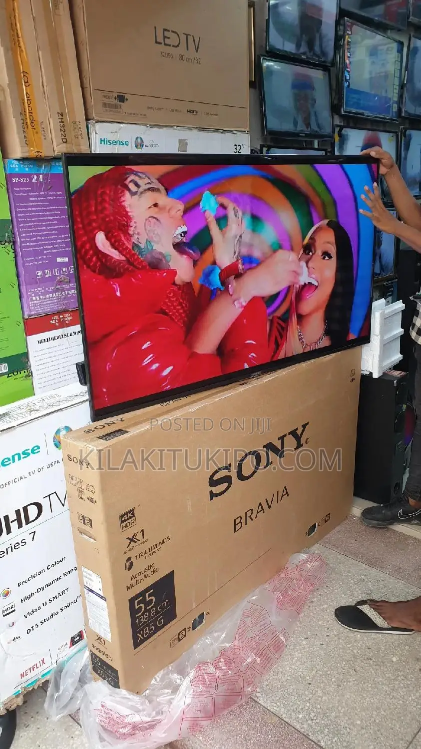 Sony Bravia Smart Android 4K TV 55 Inches