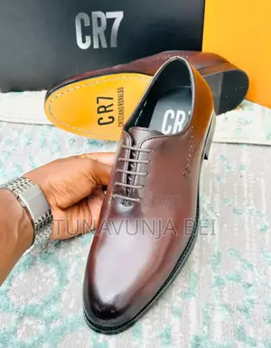 Cr 7 Pure Leather Shoes
