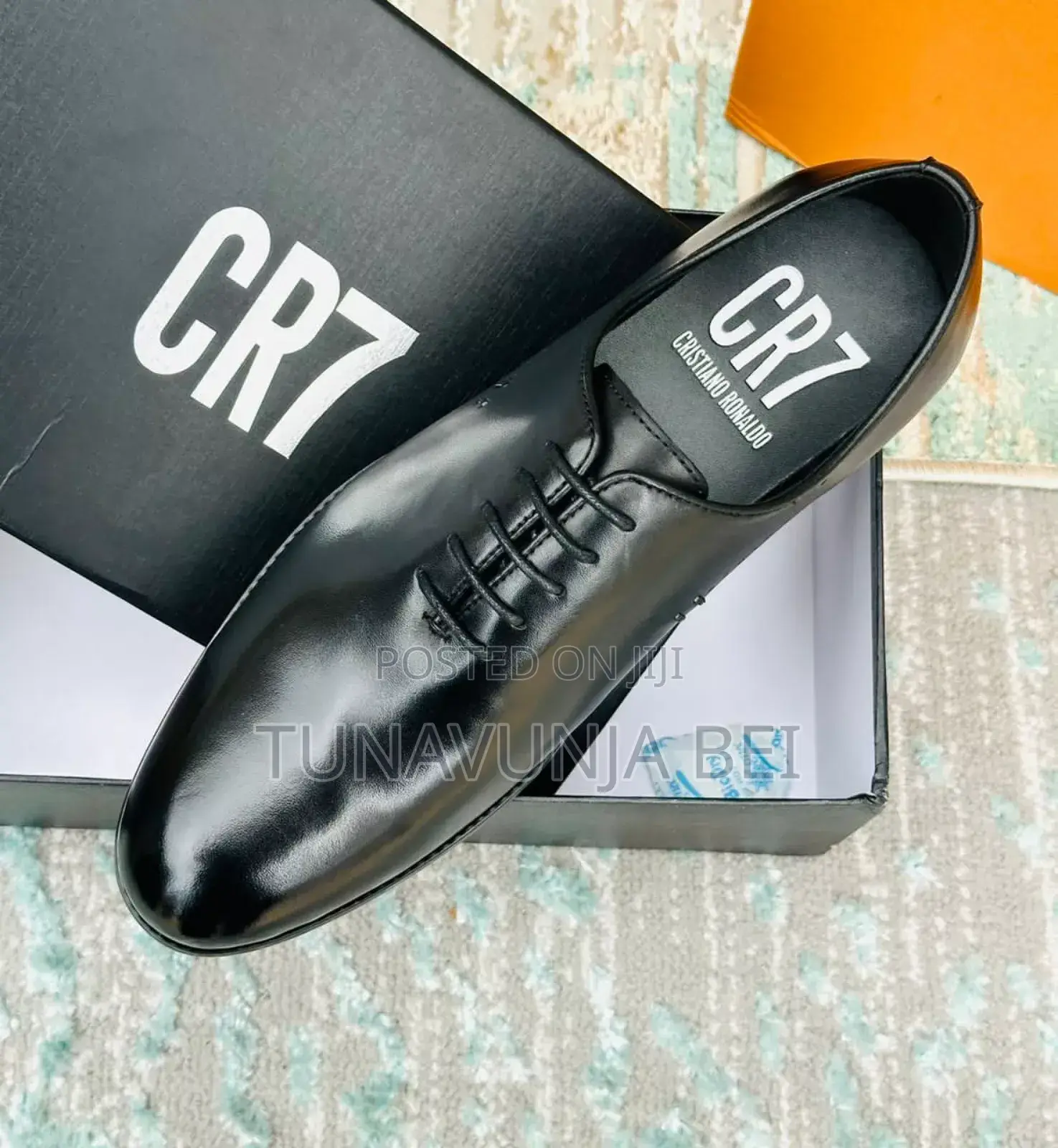Cr 7 Pure Leather Shoes