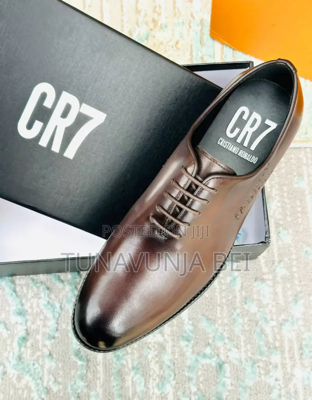 Cr 7 Pure Leather Shoes