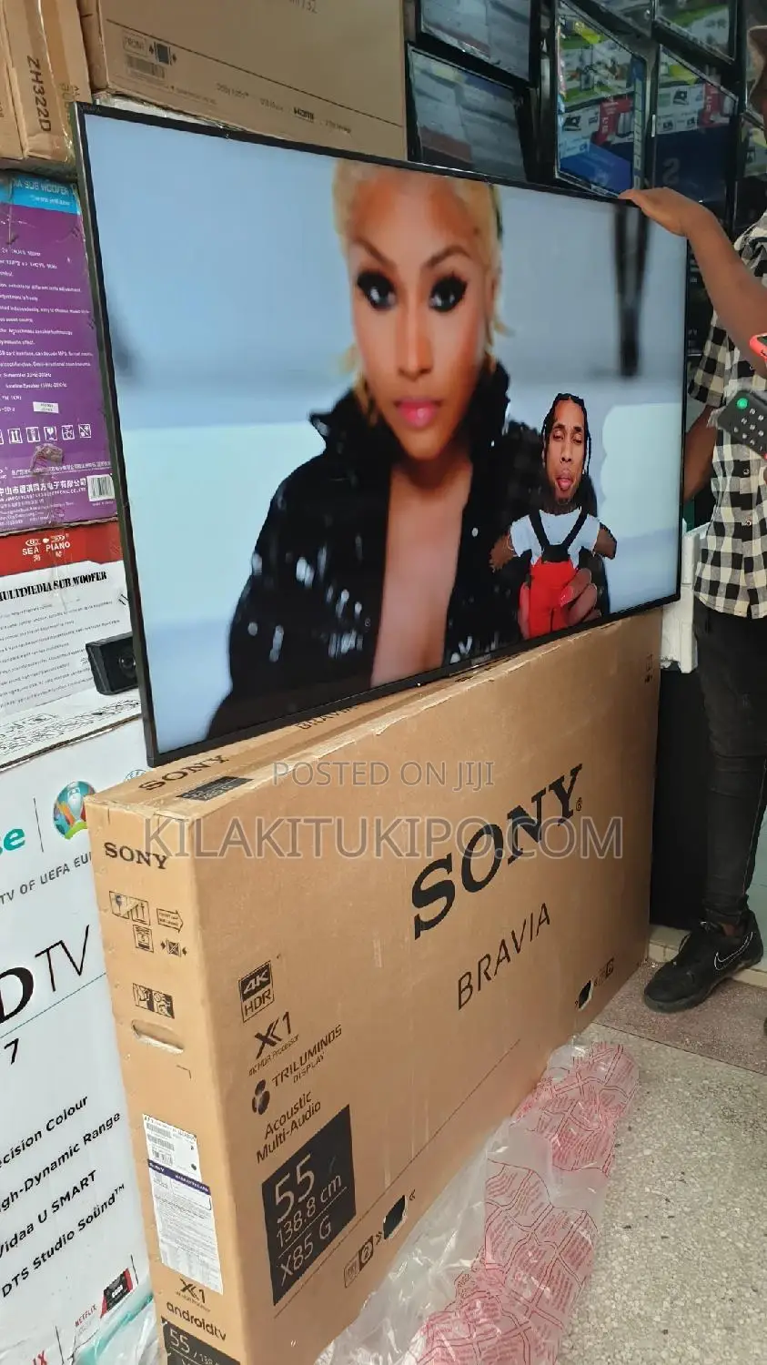 Sony Bravia Smart Android 4K TV 55 Inches