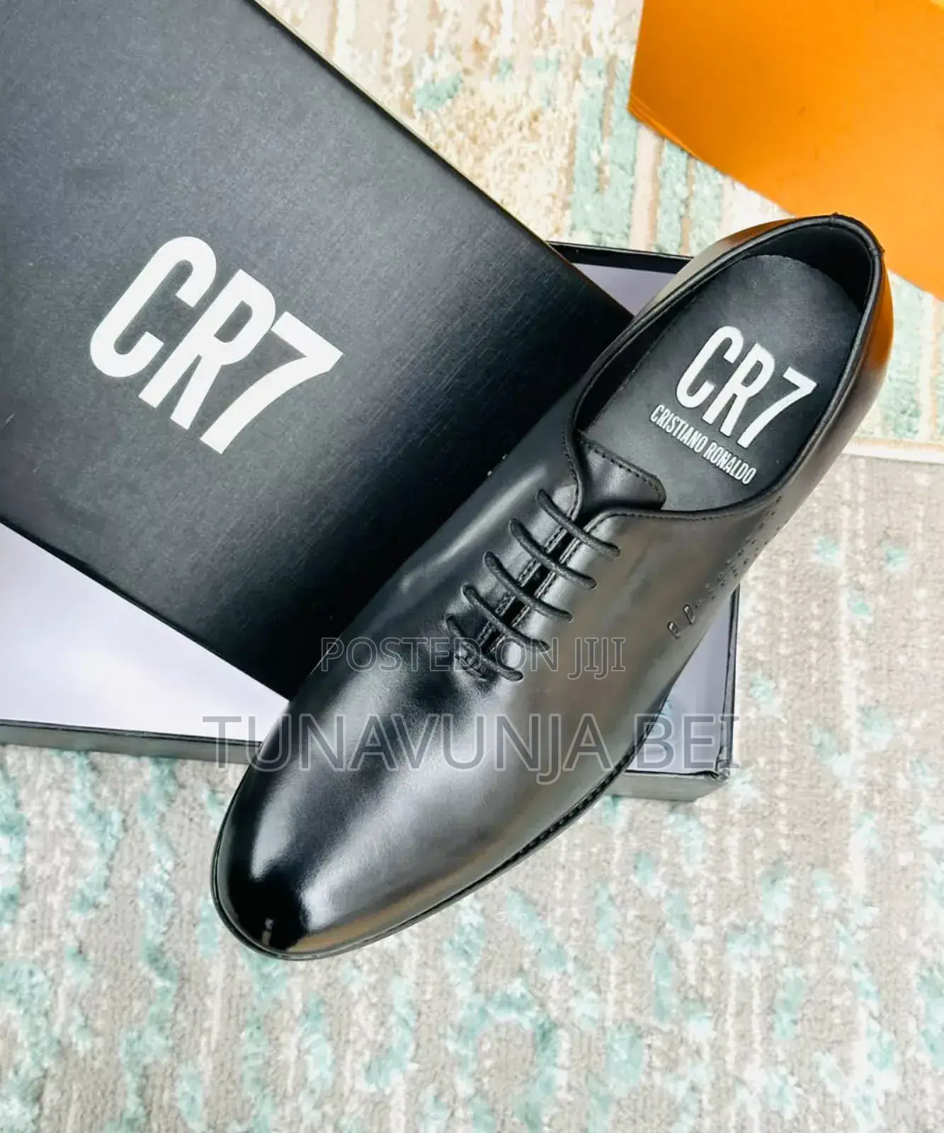 Cr 7 Pure Leather Shoes