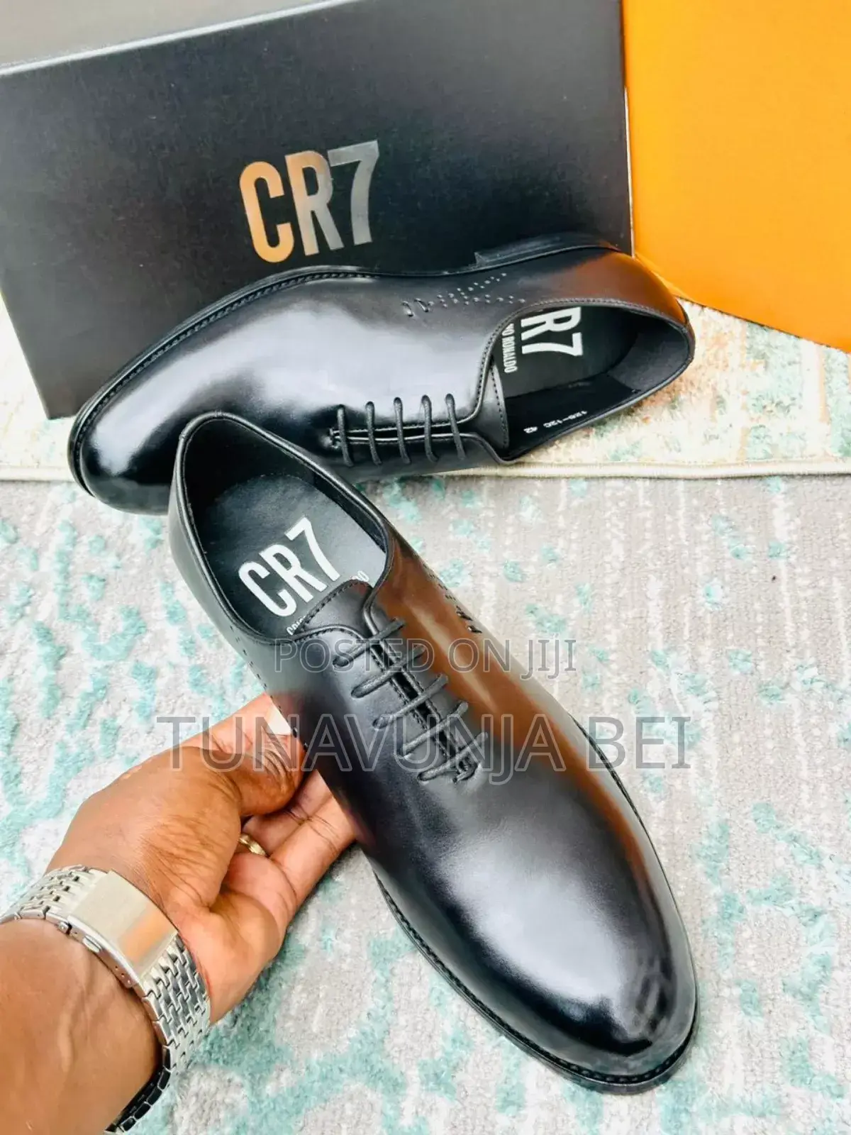 Cr 7 Pure Leather Shoes