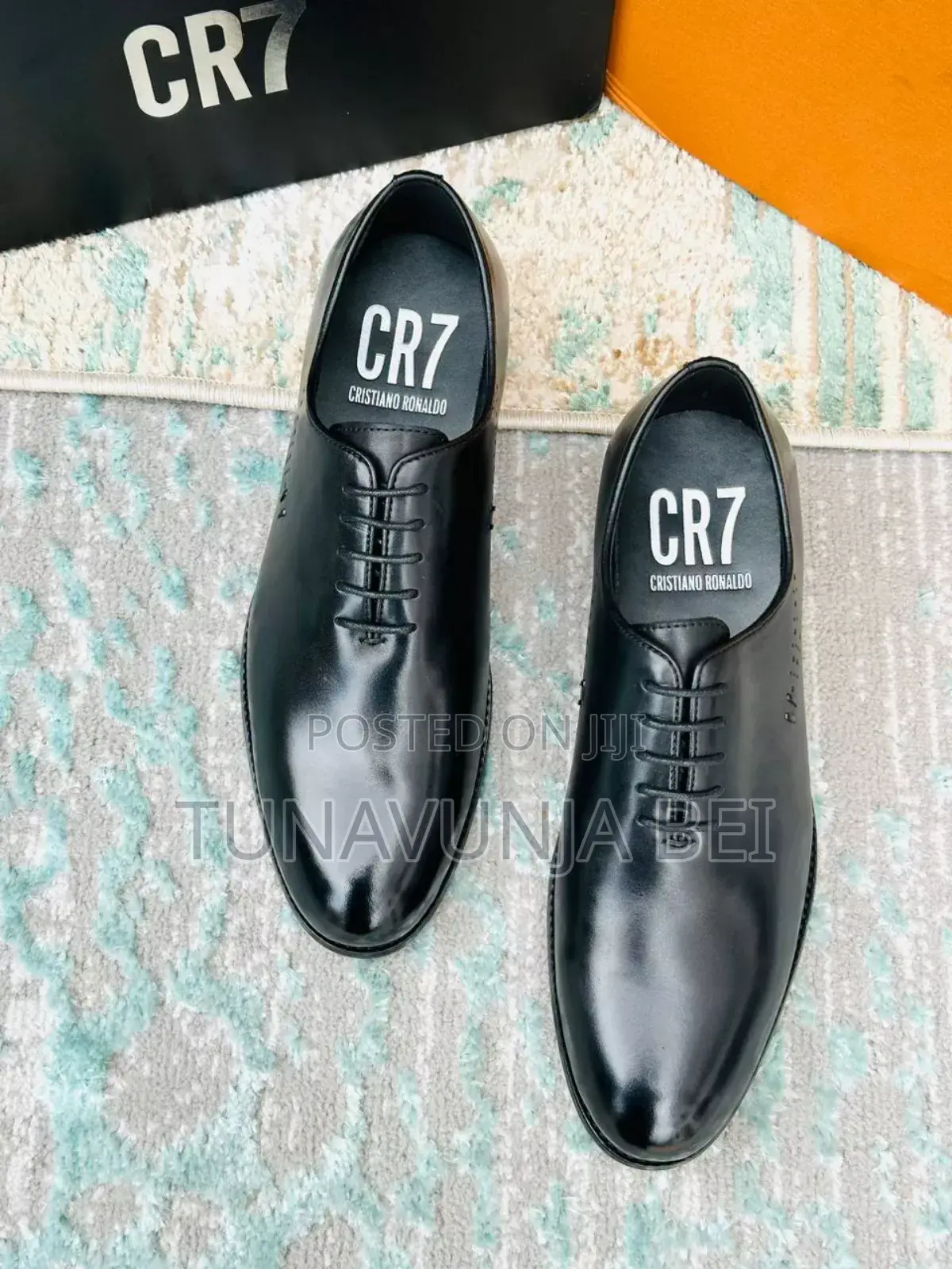 Cr 7 Pure Leather Shoes