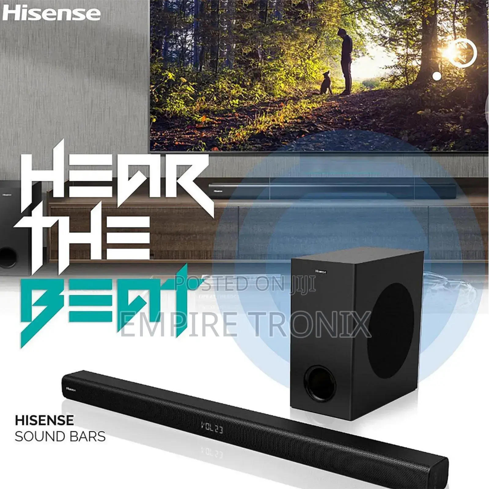 Hisense Soundbar 200W 2.1ch With Wireless Subwoofer HS 218