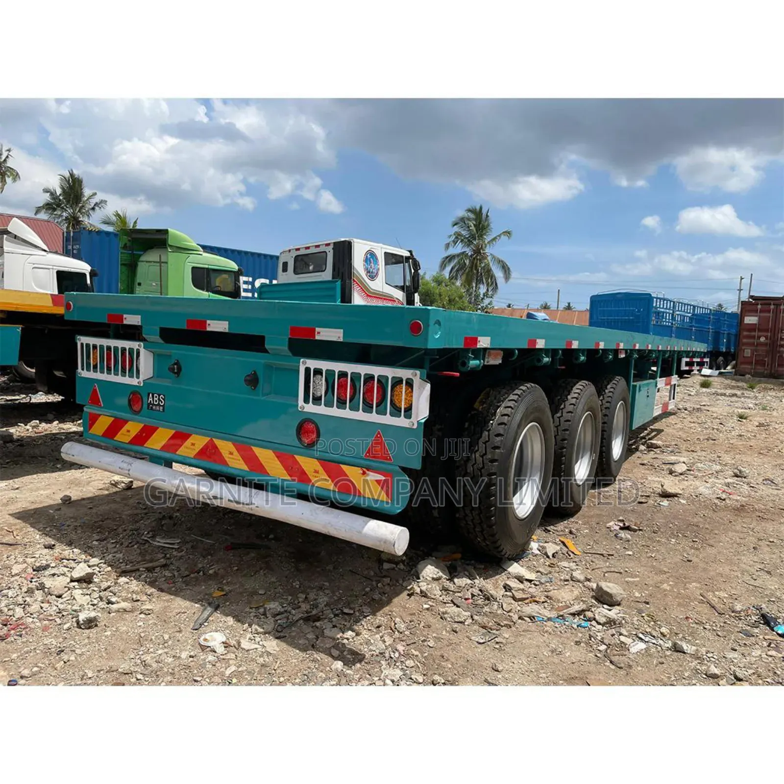 Brand New Flatbed Trailer INAUZWA Ipo Dar Es Salaam.