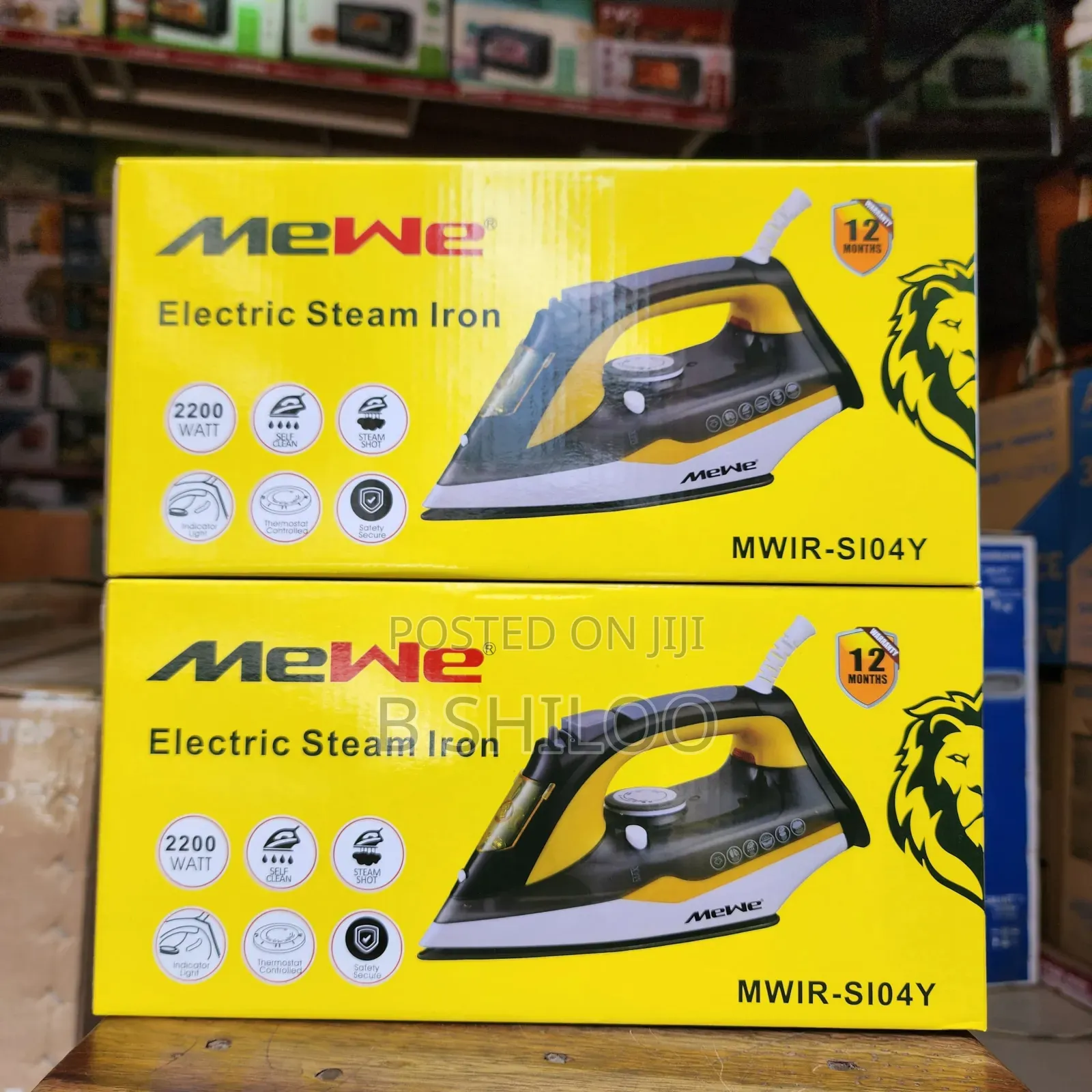 Mewe Steam Iron