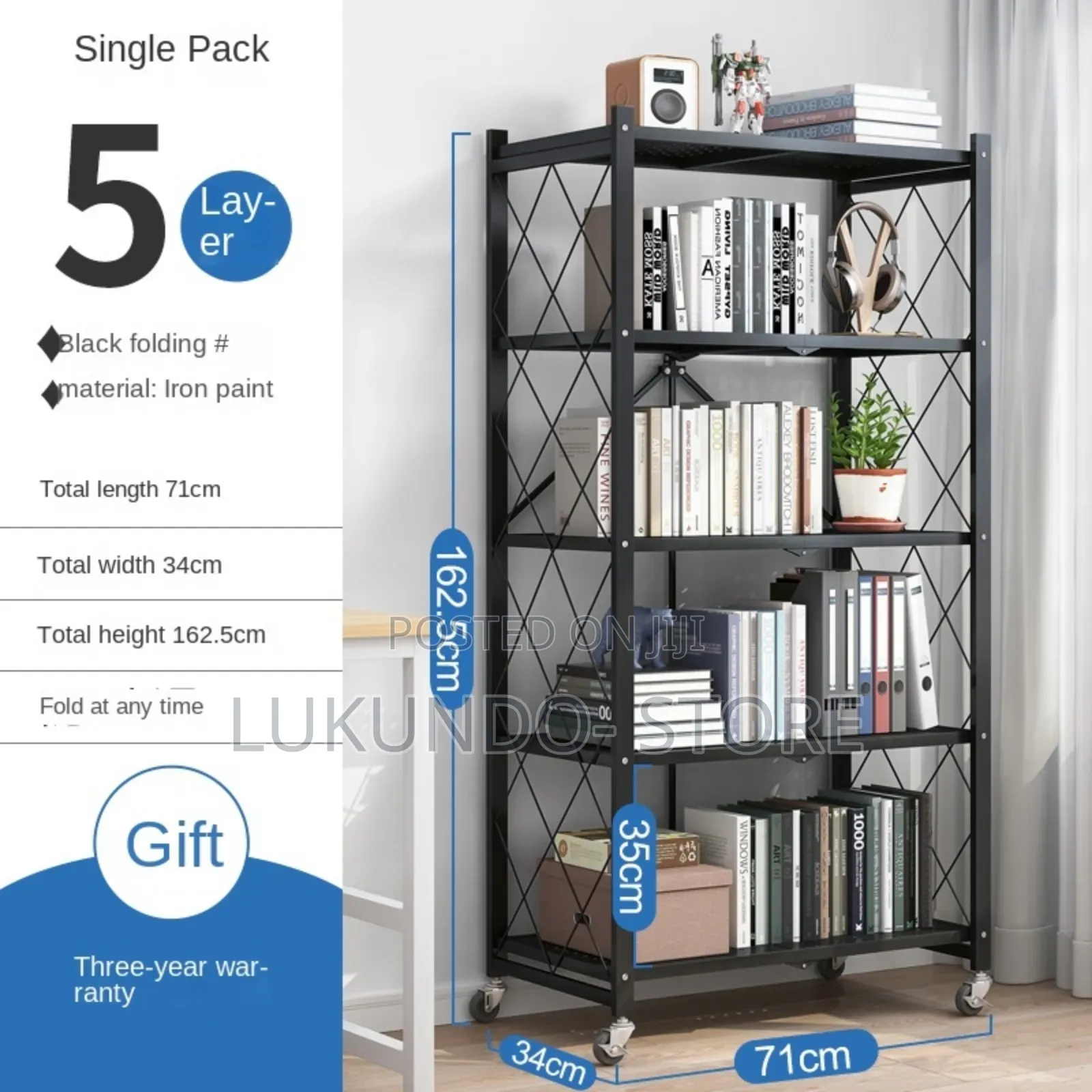 Microwave Folding Rack 5 Layer