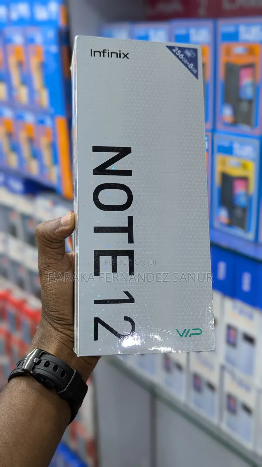 New Infinix Note 12 VIP 256 GB Black