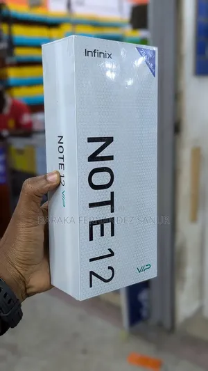New Infinix Note 12 VIP 256 GB Black