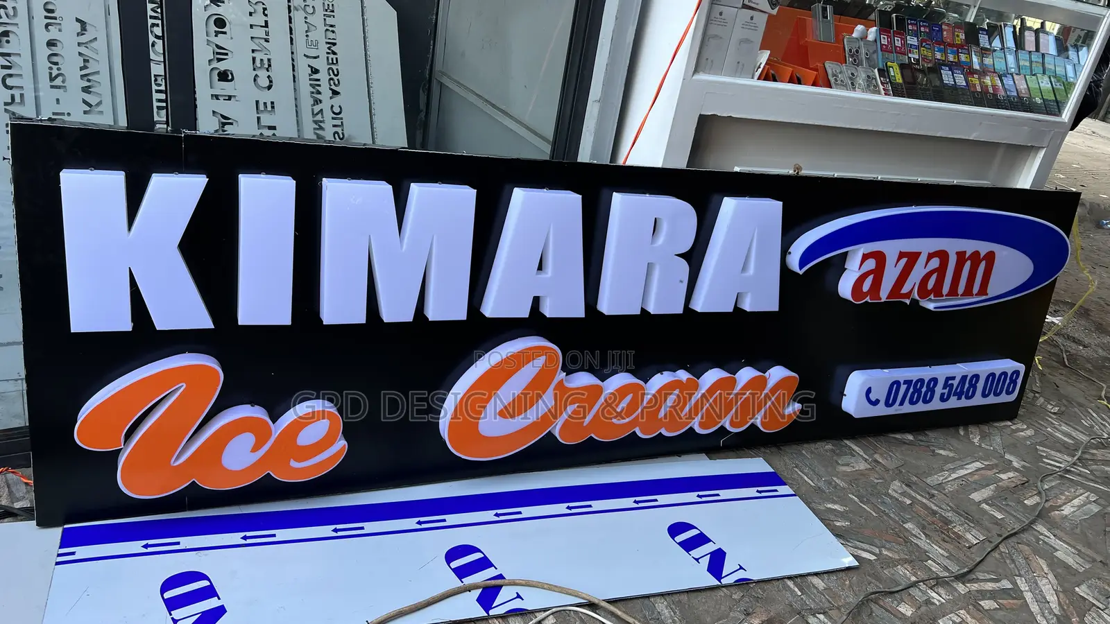 Azam Signboard