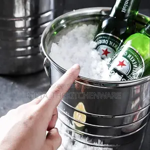 Stainless Steel Ice Bucket 8L