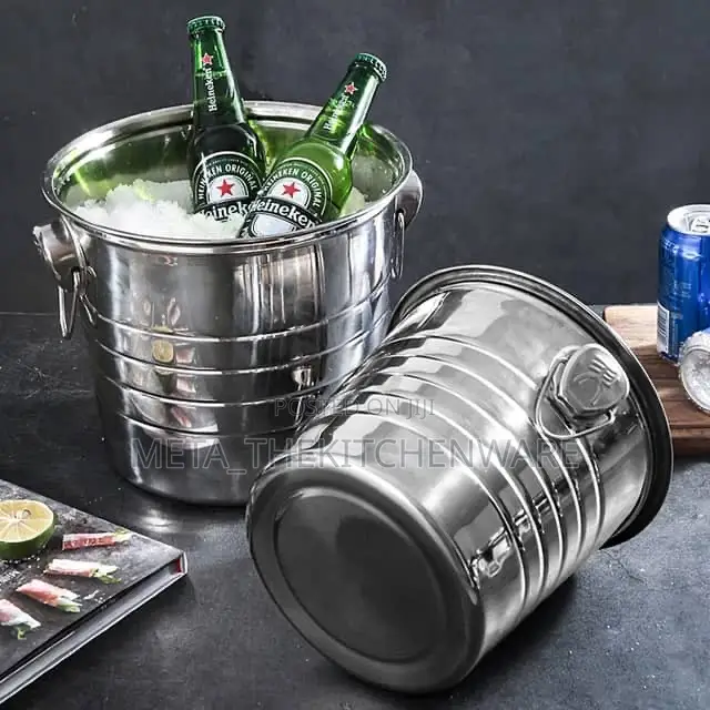 Stainless Steel Ice Bucket 8L