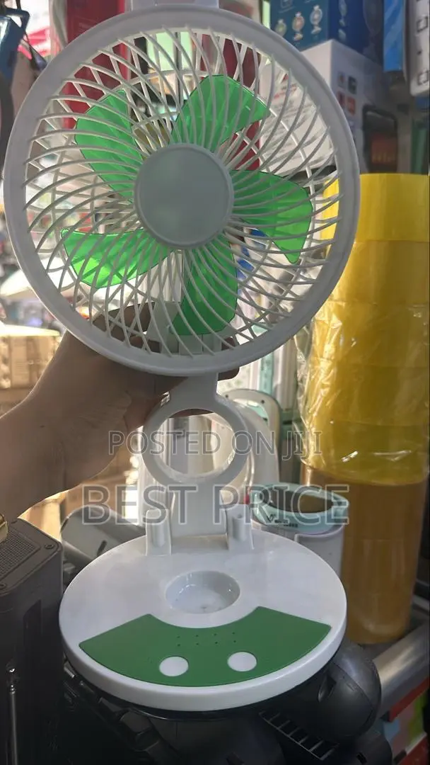 Puriease Portable Folding Rechargeable Fan ZT - 329
