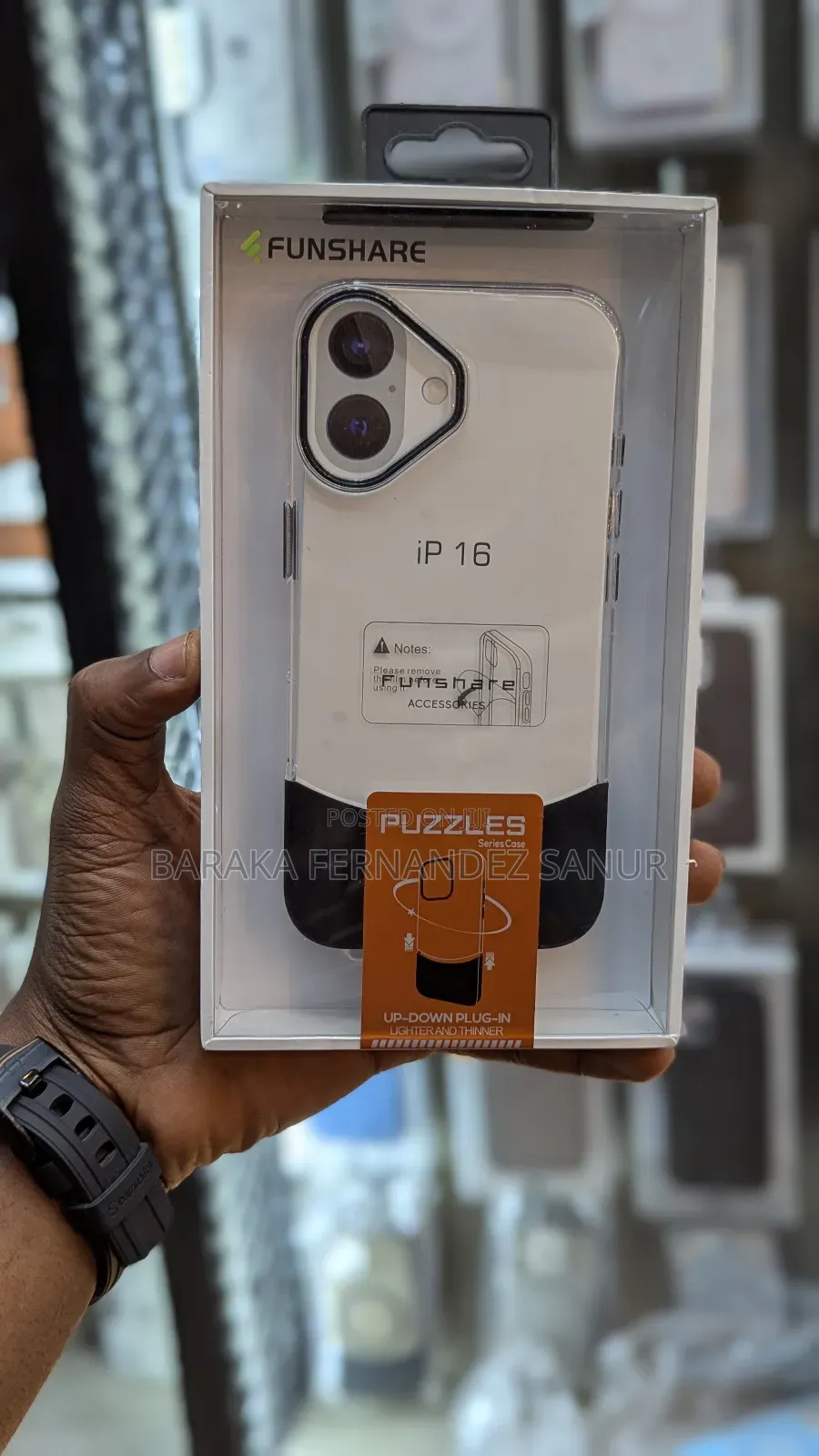 Puzzle Cover for iPhone 16