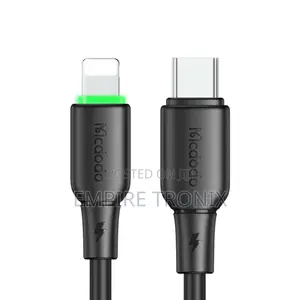 McDodo Ca4761 36W Type-C to Lightning Data Cable 1.2m-Black