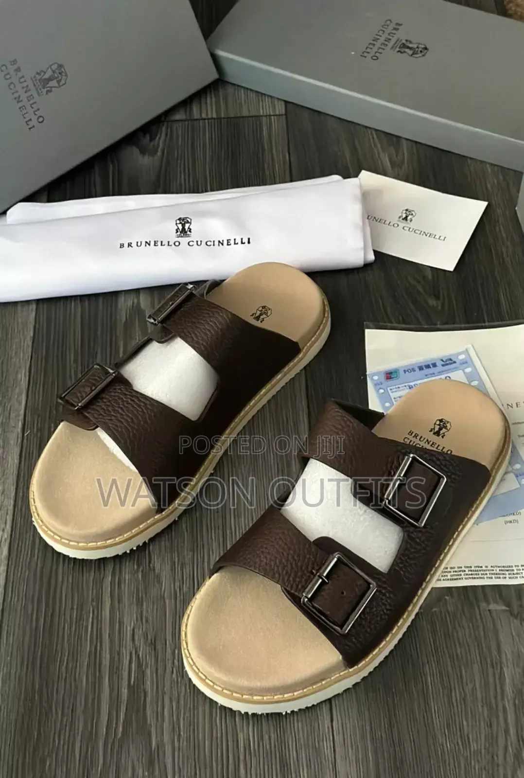 Brunello Cucinelli High Quality Men Sandals