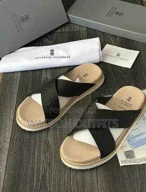 Brunello Cucinelli High Quality Men Sandals