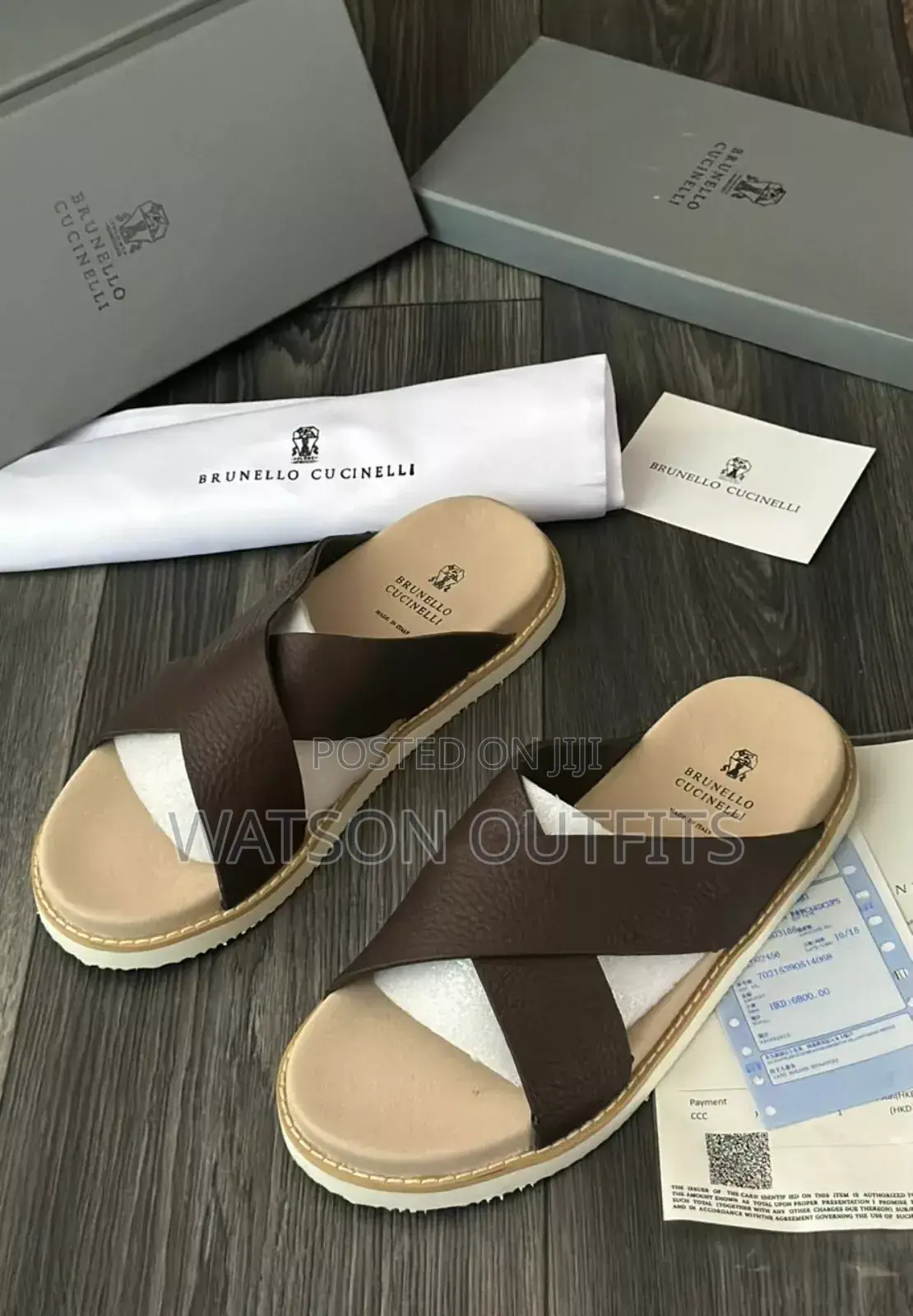 Brunello Cucinelli High Quality Men Sandals