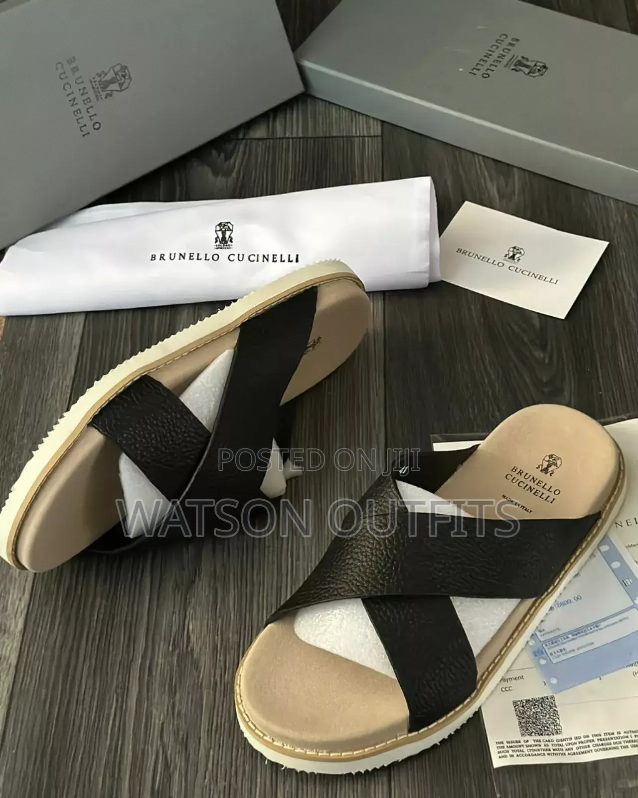 Brunello Cucinelli High Quality Men Sandals