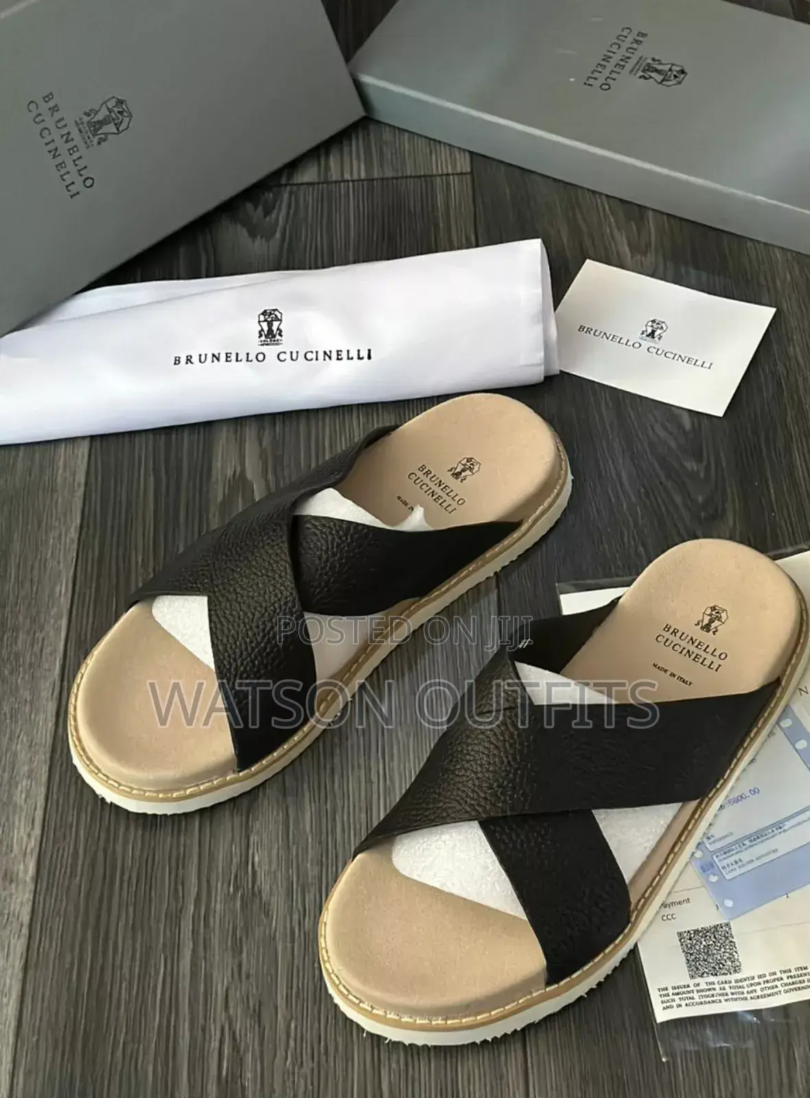 Brunello Cucinelli High Quality Men Sandals