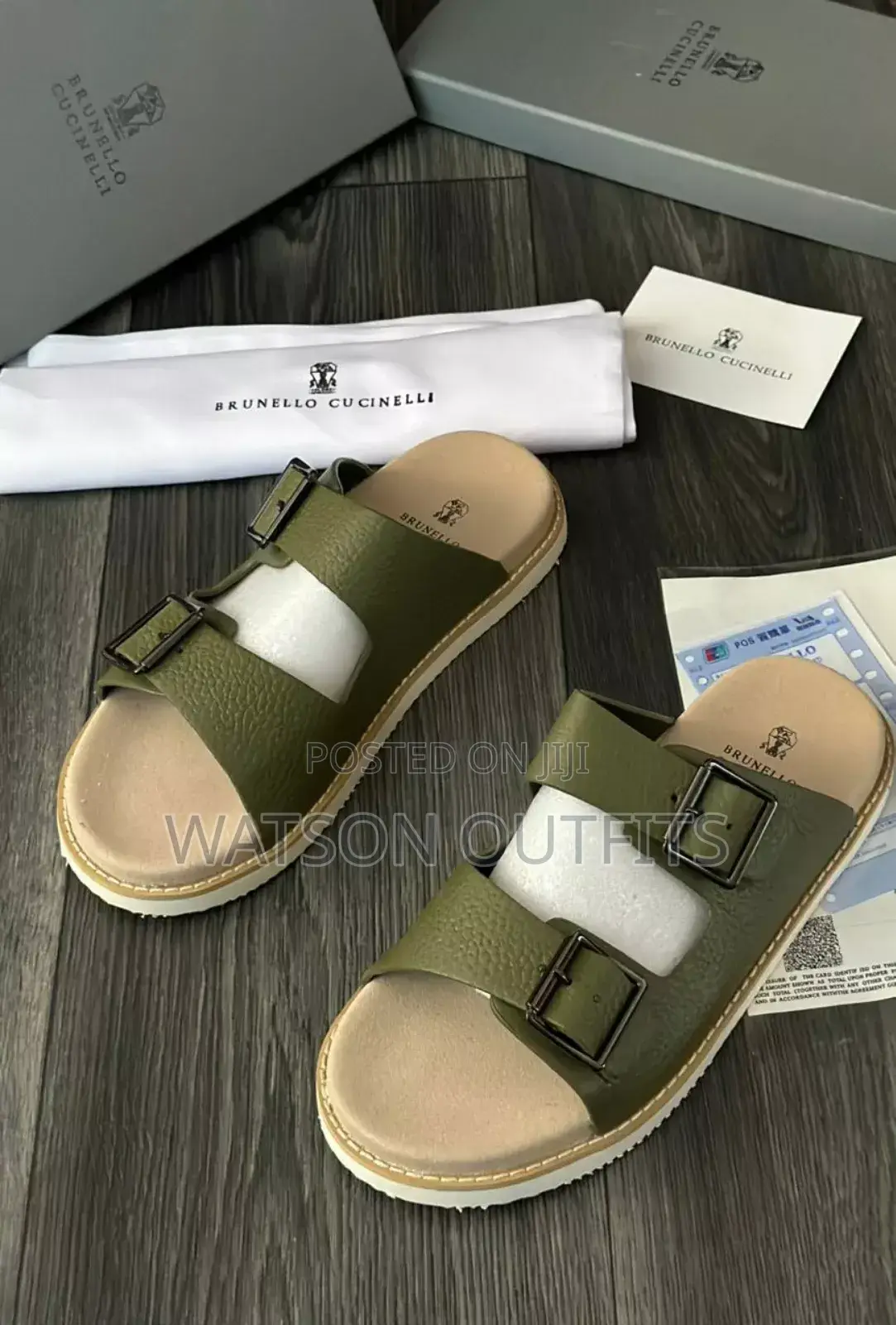 Brunello Cucinelli High Quality Men Sandals