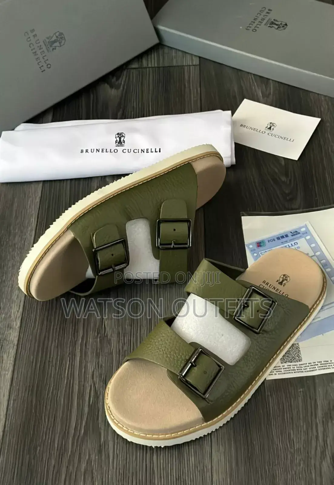 Brunello Cucinelli High Quality Men Sandals