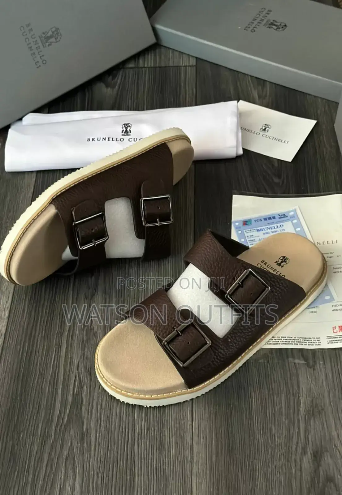 Brunello Cucinelli High Quality Men Sandals