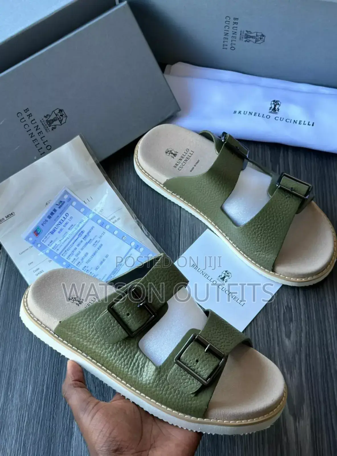Brunello Cucinelli High Quality Men Sandals