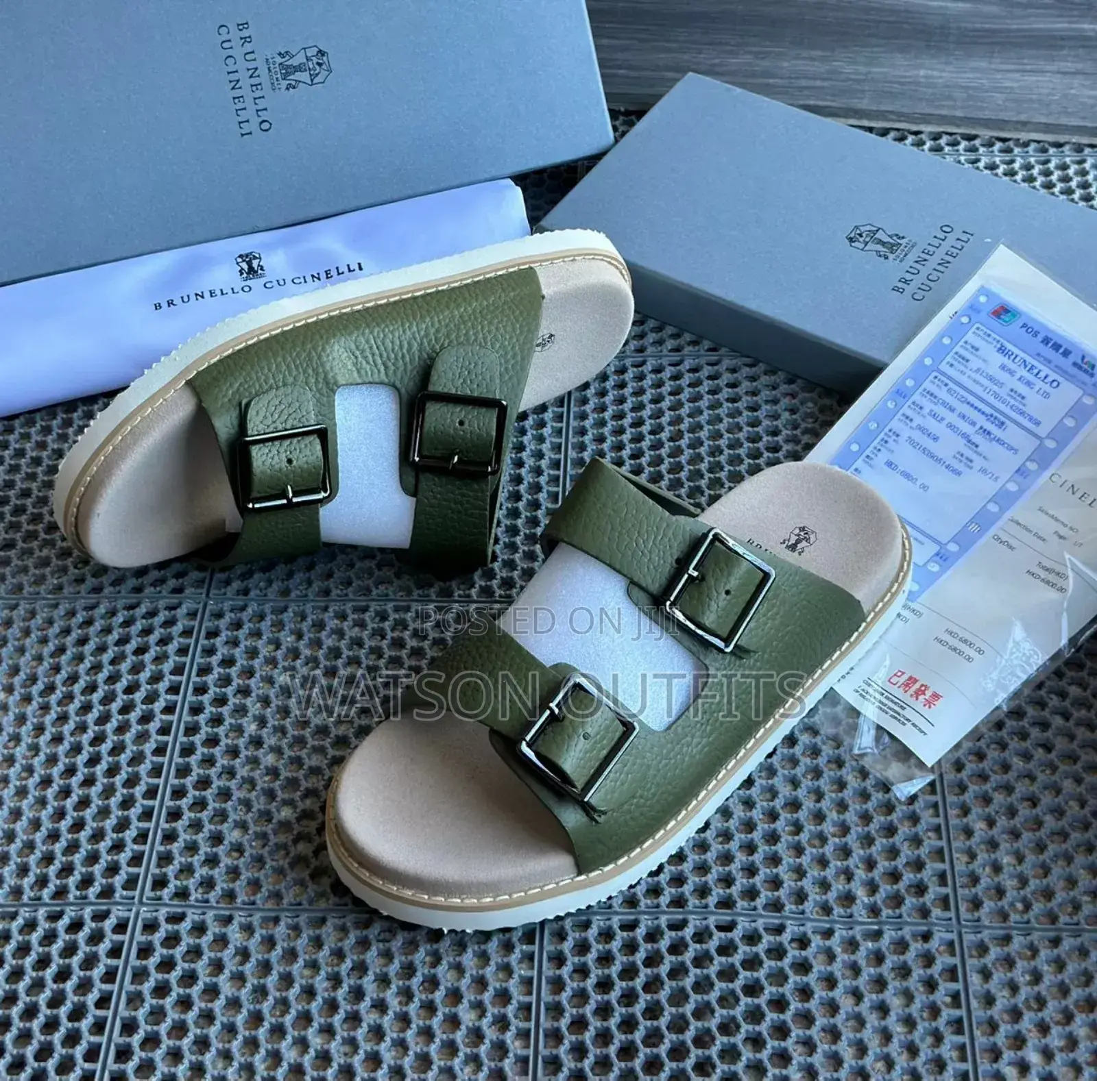 Brunello Cucinelli High Quality Men Sandals