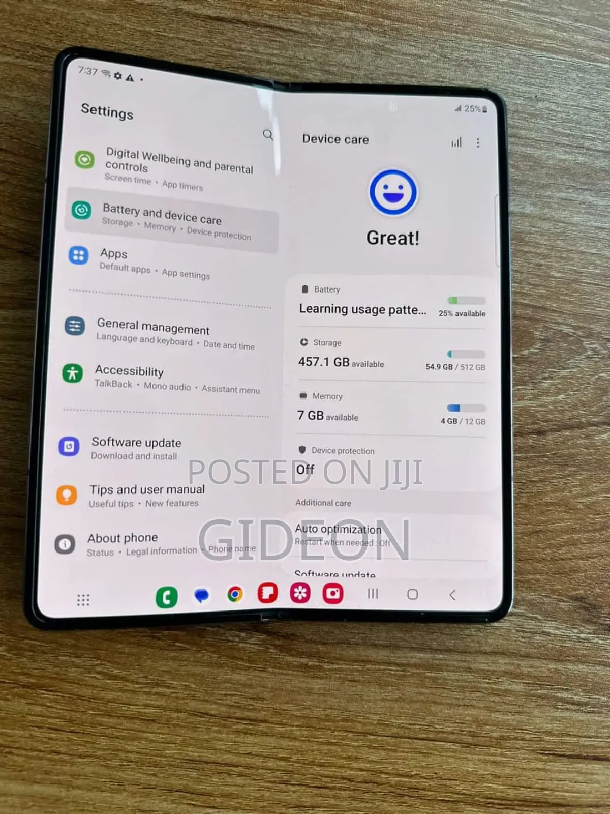 Samsung Galaxy Z Fold4 512 GB Black