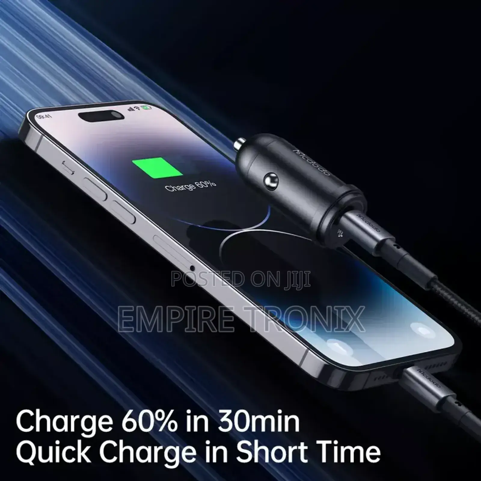 McDodo 30W USB C PD Fast Car Charger | CC-749