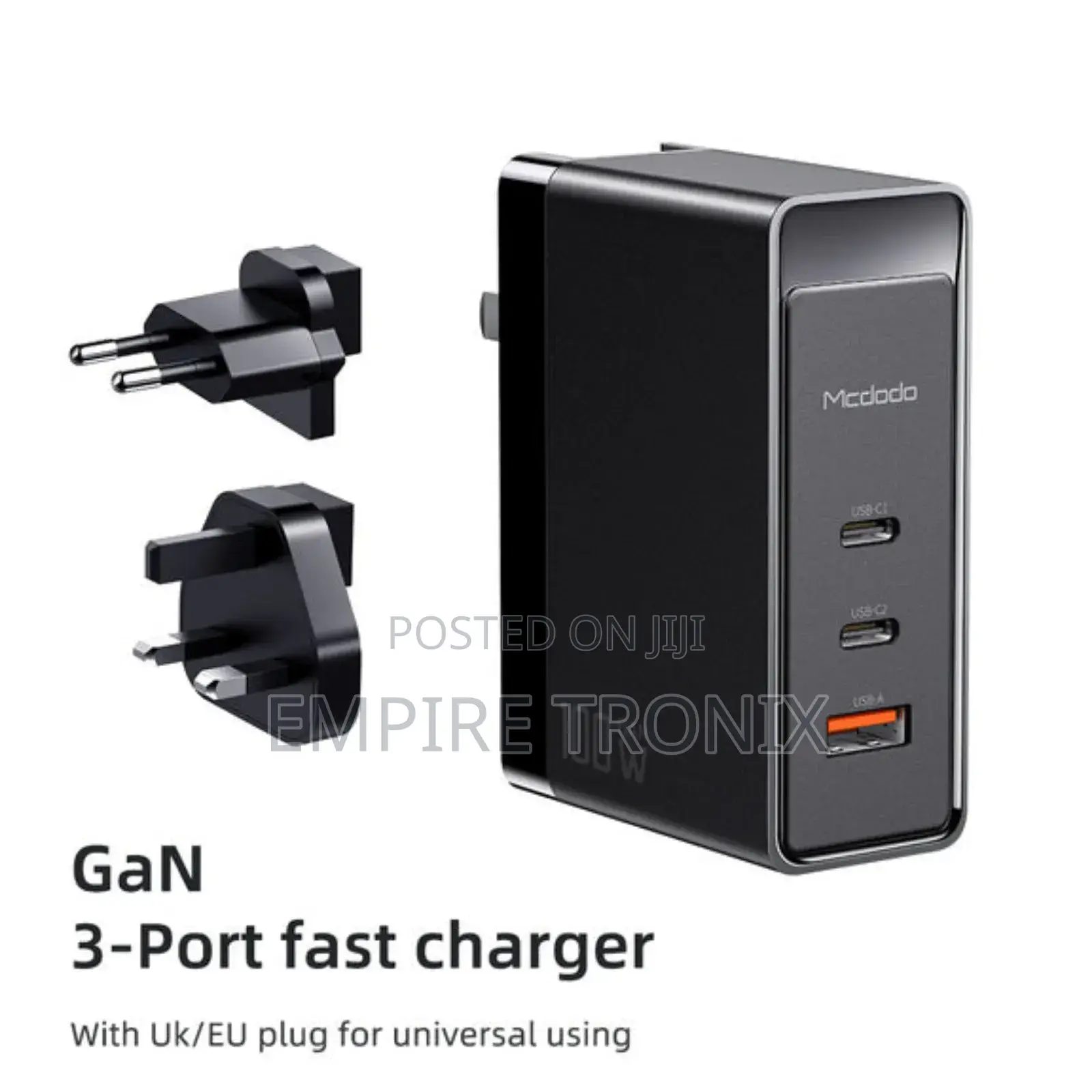 McDodo 100W Gan Universal Fast Charger (2C+1A)