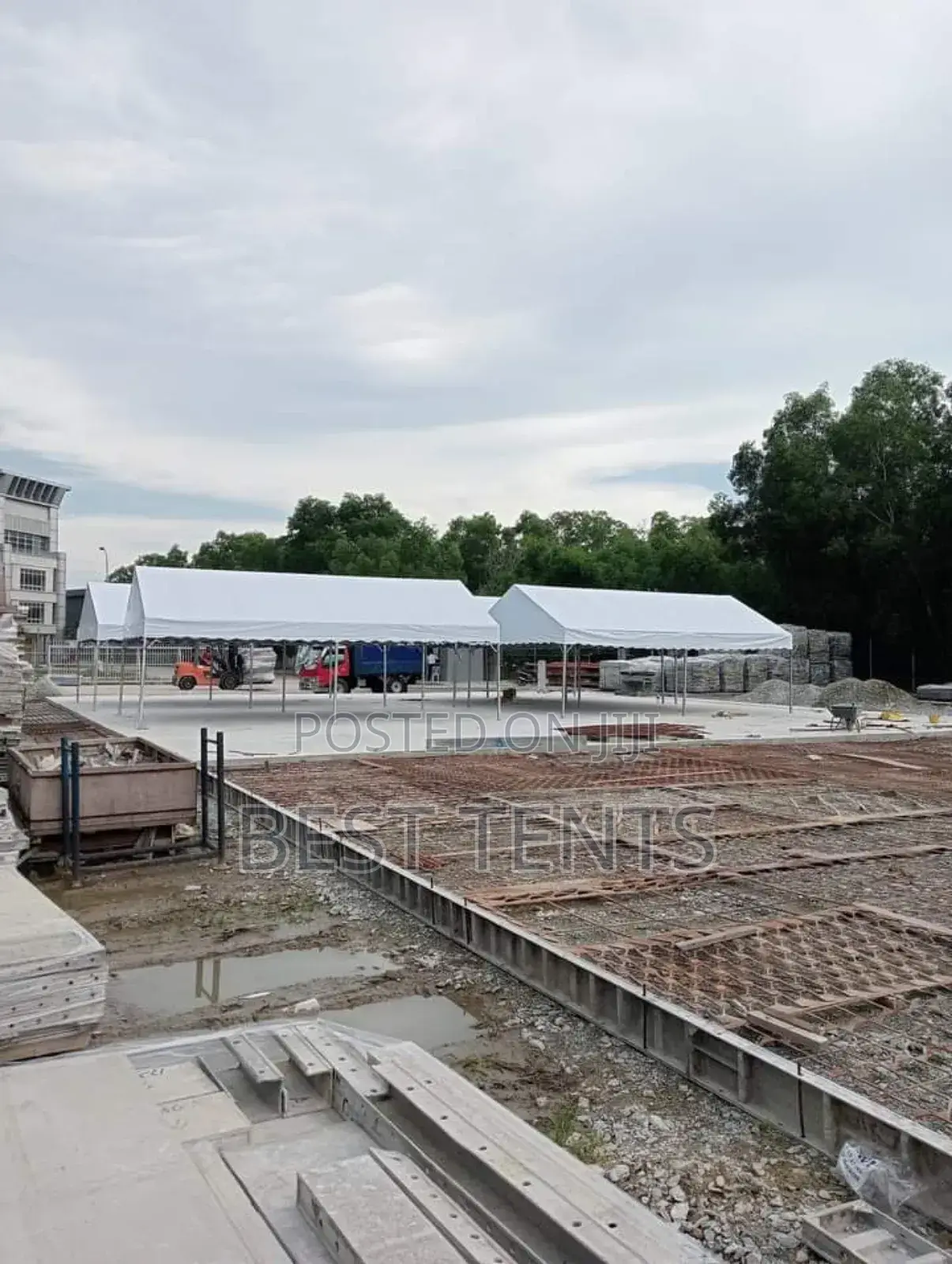 Turubai, Tent Installation