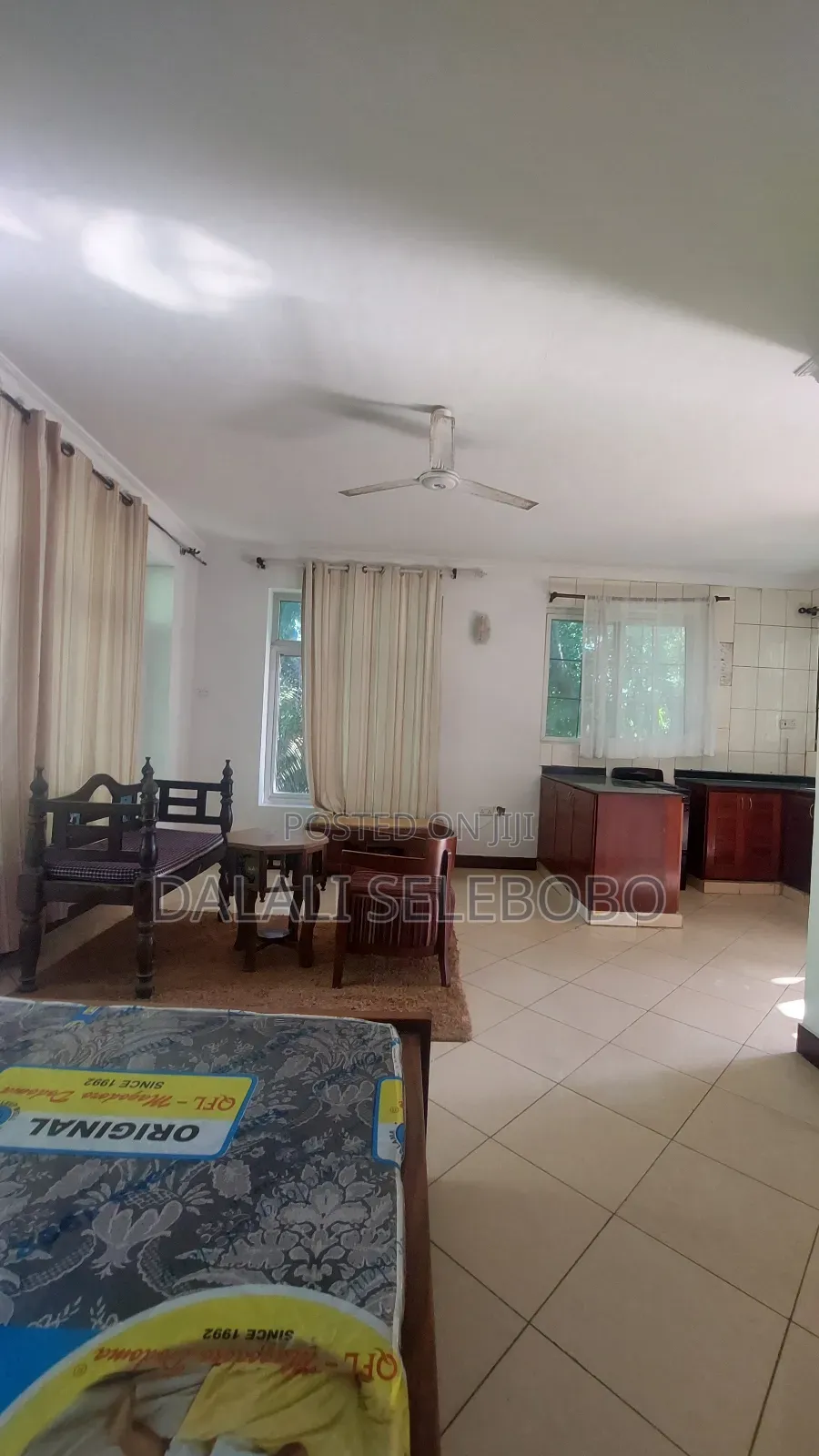 Furnished Studio Apartment in Bahar Beach, Kinondoni for rent