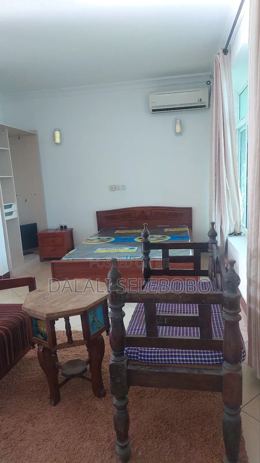 Furnished Studio Apartment in Bahar Beach, Kinondoni for rent