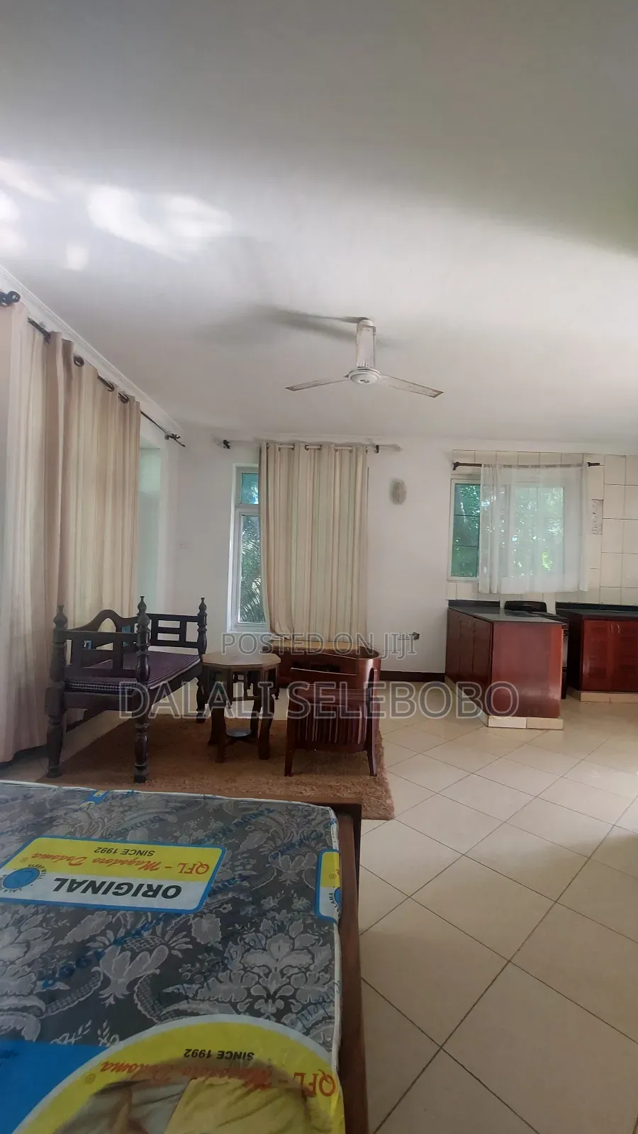Furnished Studio Apartment in Bahar Beach, Kinondoni for rent