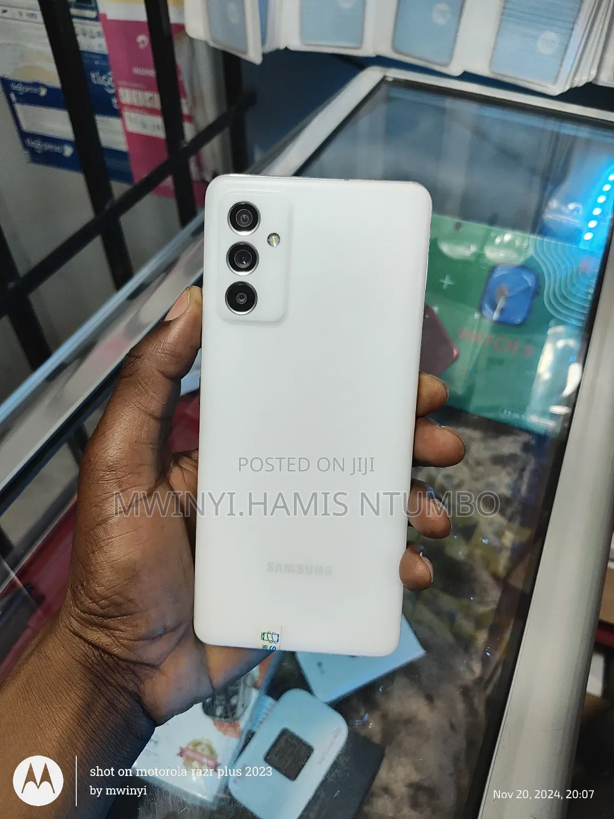 Samsung Galaxy A82 5G (Galaxy Quantum 2) 128 GB White