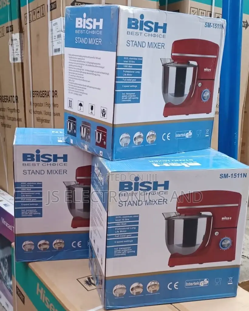 Bish Stand Mixer Liter 10 Original Machine Ni Imara Sana