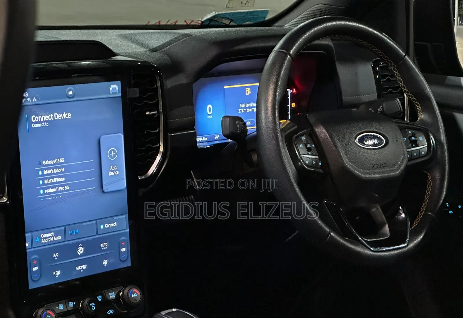 New Ford Ranger Wildtrak 2023 Black