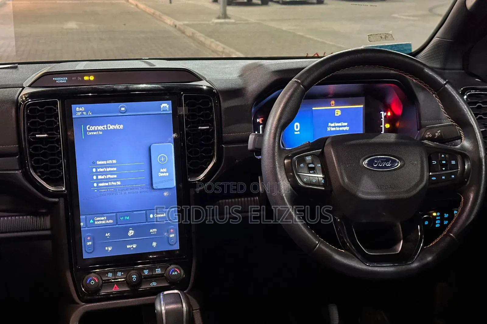 New Ford Ranger Wildtrak 2023 Black