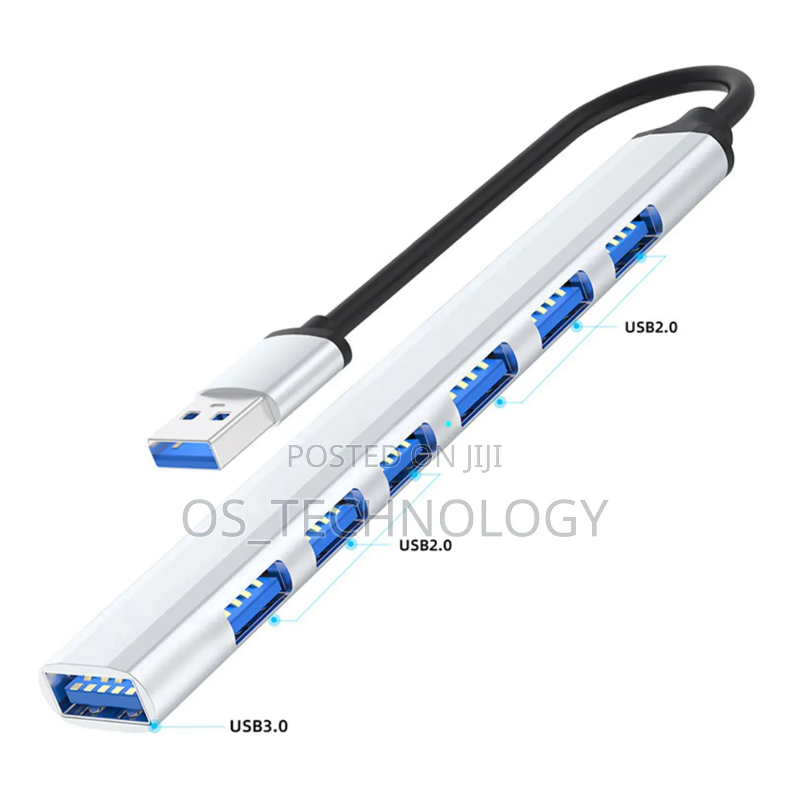Original 7 in 1 USB Multiple USB Port.Phone, Pc,Mashine
