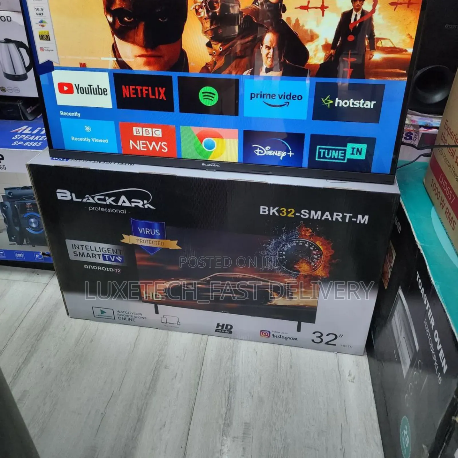 Black Ark 32 Inch Smart Android TV