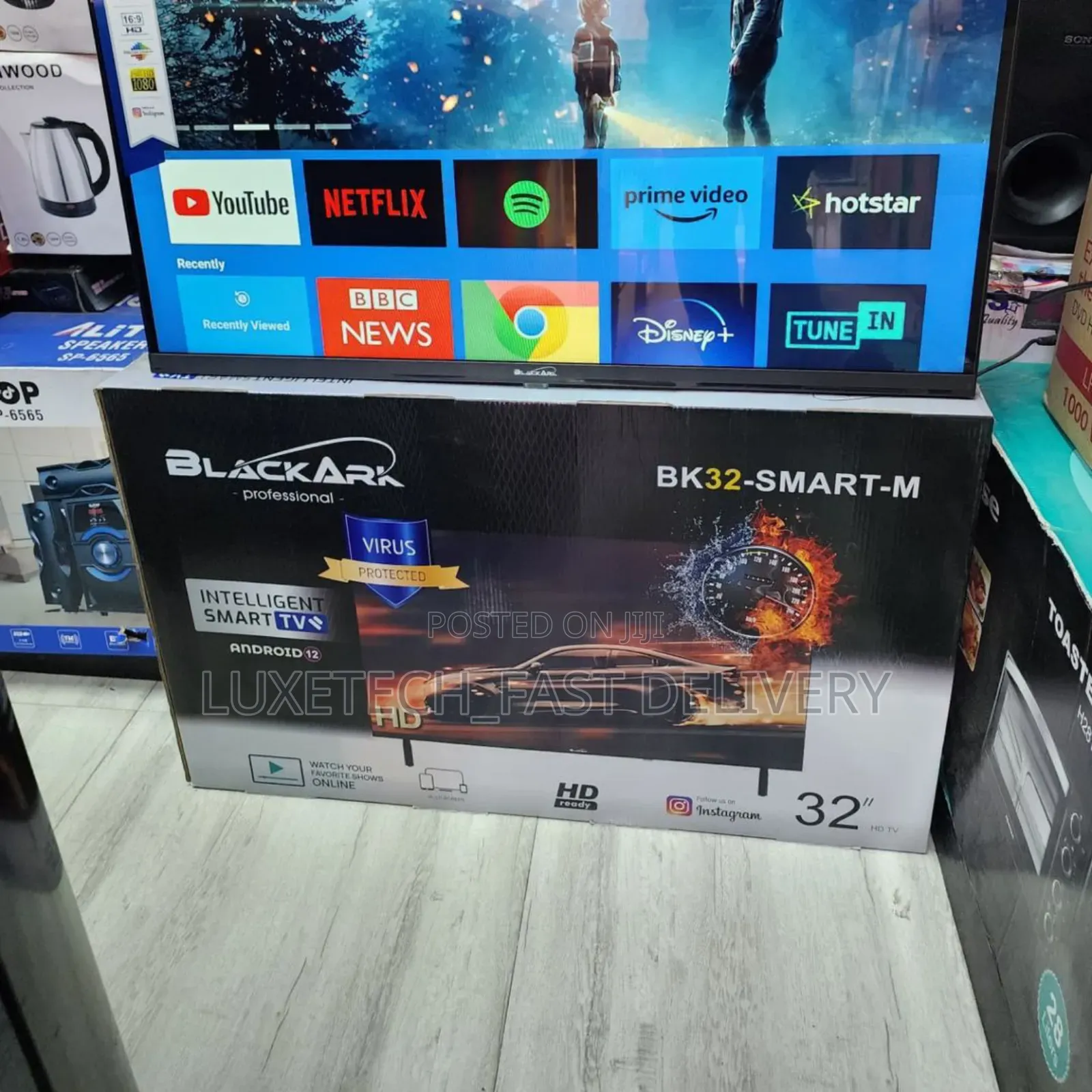 Black Ark 32 Inches Smart TV