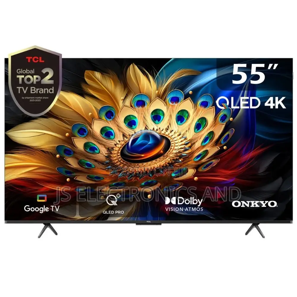 TCL Qled Inch 55 High Quality Google System Speaker Dolby Atom