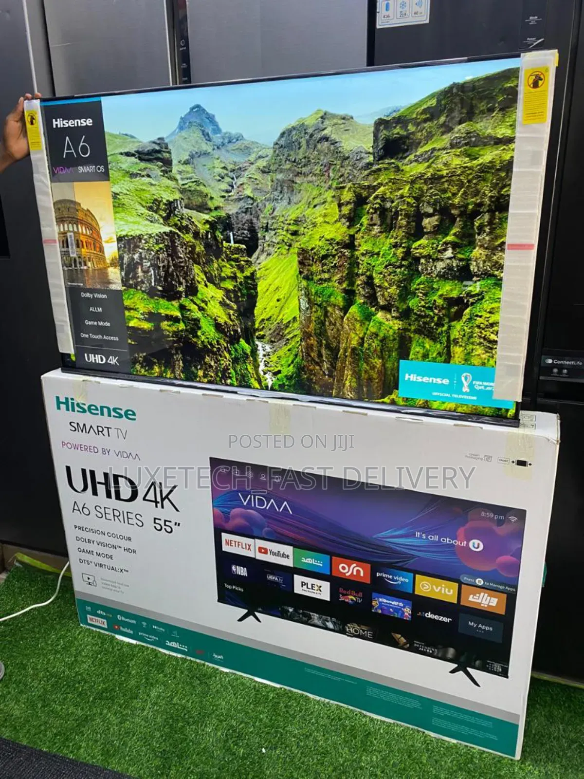 Hisense 55 Inches Smart Uhd TV HDR Colours