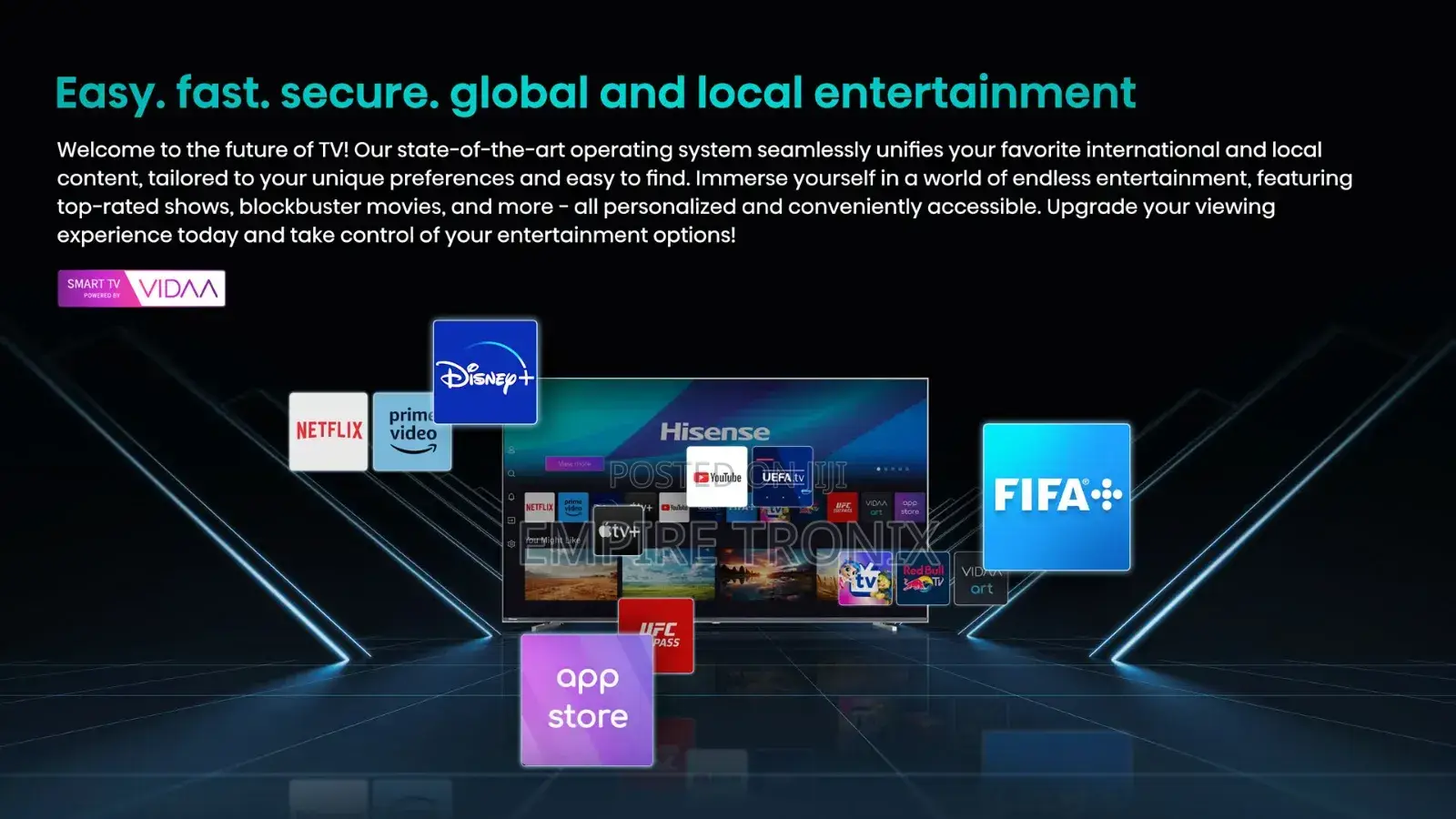 Hisense 65Q6N Qled Vidaa Smart TV