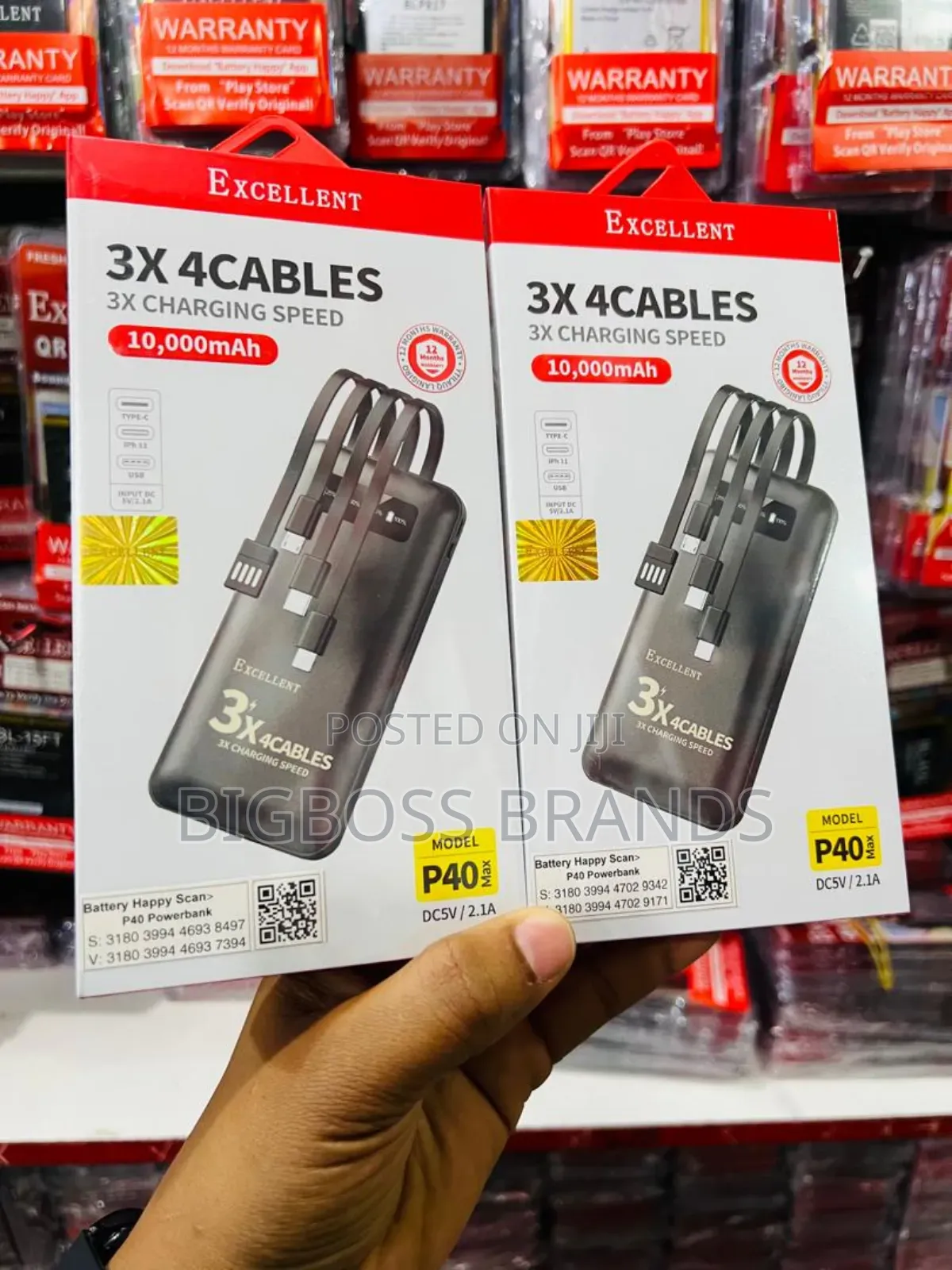 Excellent Powebank 10000 Mah P40